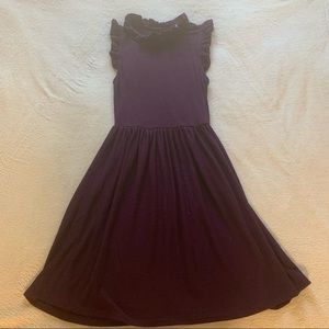 Francesca’s Alya Purple Dress with Ruffles